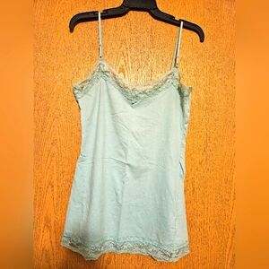 Seafoam green spaghetti strap size Large